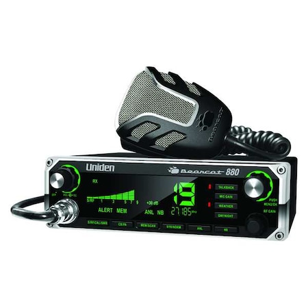 CB Radio, PL259 Connector, 40 Channels, 4W MPN:Bearcat 880
