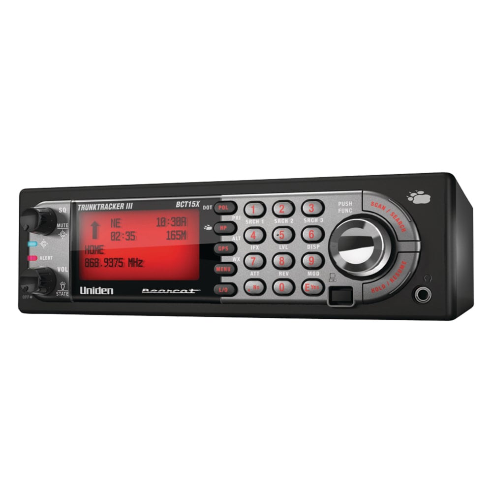 Uniden Bearcat Scanner With BearTracker Warning System, Black, BCT15X MPN:BCT15X