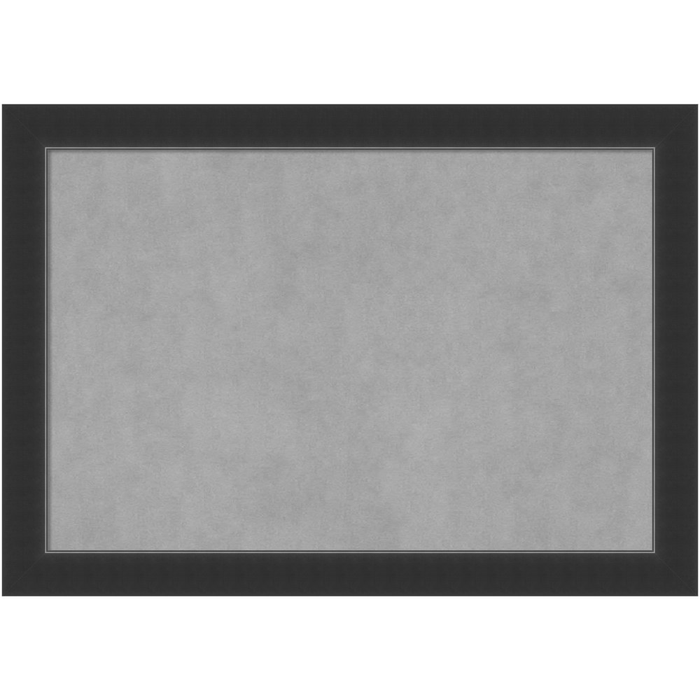 Amanti Art Magnetic Bulletin Board, 41in x 29in, Corvino Black Wood Frame MPN:A42703908087