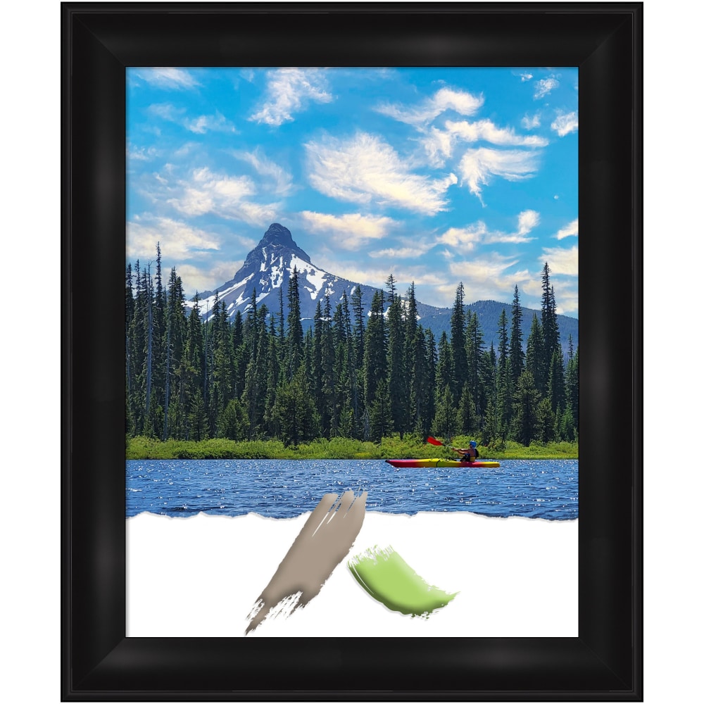Amanti Art Grand Black Picture Frame, 20in x 24in, Matted For 16in x 20in MPN:A42707345497
