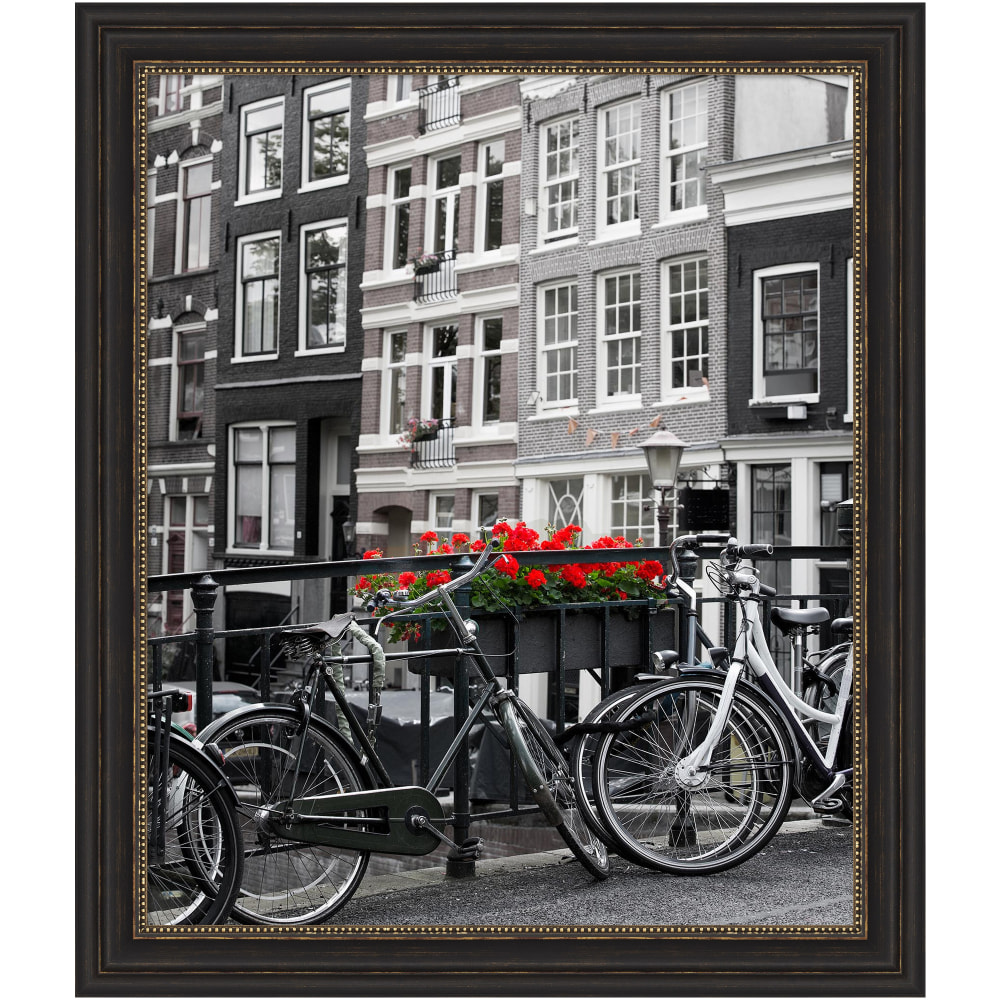 Amanti Art Narrow Picture Frame, 28in x 24in, Matted For 20in x 24in, Accent Bronze MPN:A42707345567