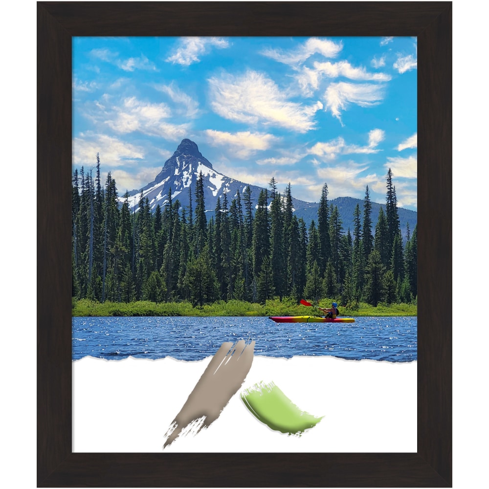 Amanti Art Furniture Espresso Picture Frame, 24in x 28in, Matted For 20in x 24in MPN:A42707345583