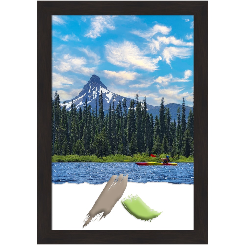 Amanti Art Furniture Espresso Picture Frame, 24in x 34in, Matted For 20in x 30in MPN:A42707345671