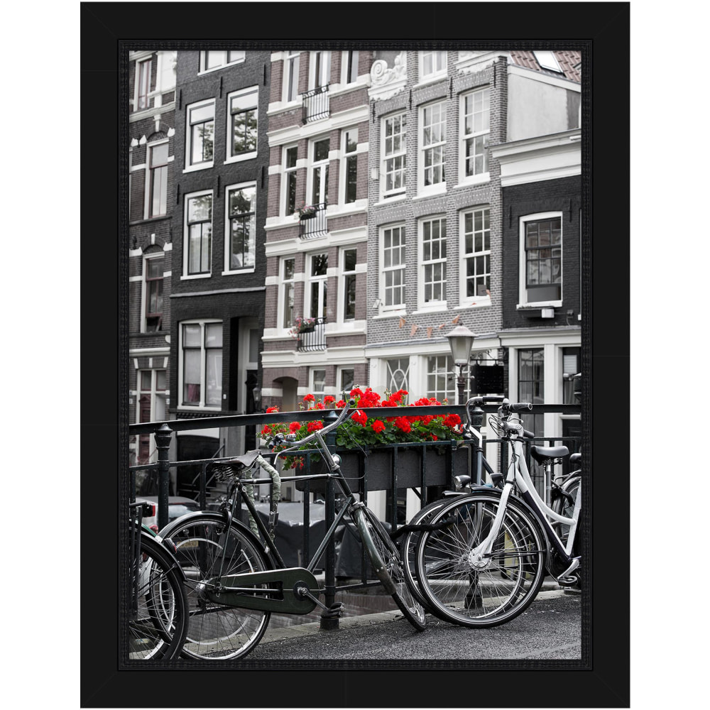 Amanti Art Picture Frame, 27in x 21in, Matted For 18in x 24in, Avon Black MPN:A42707345826