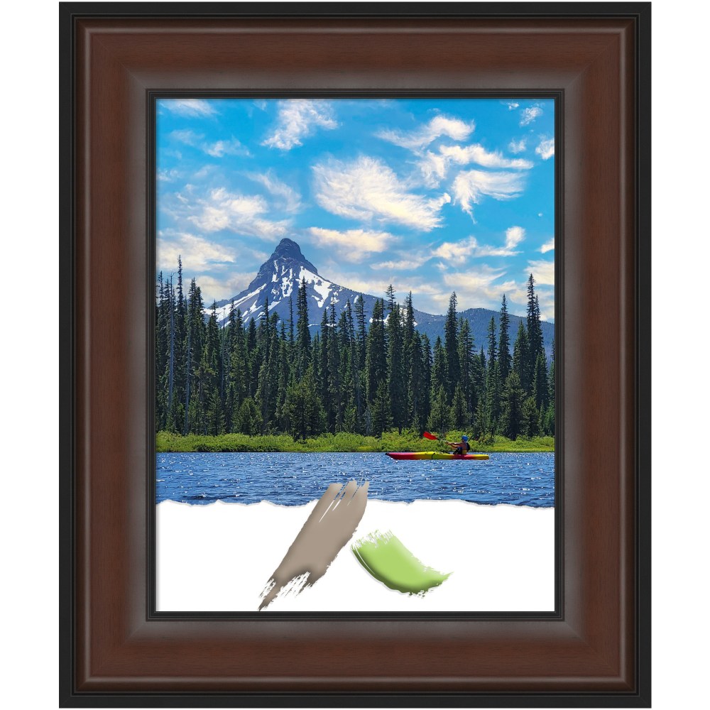 Amanti Art Picture Frame, Opening Size 11in x 14in, 16in x 19in, Harvard Walnut MPN:A42708296979