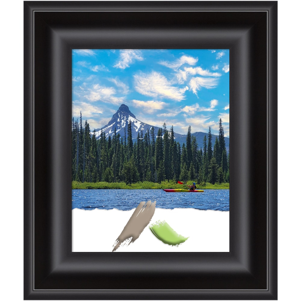 Amanti Art Picture Frame, Opening Size 11in x 14in, 17in x 20in, Grand Black MPN:A42708296990