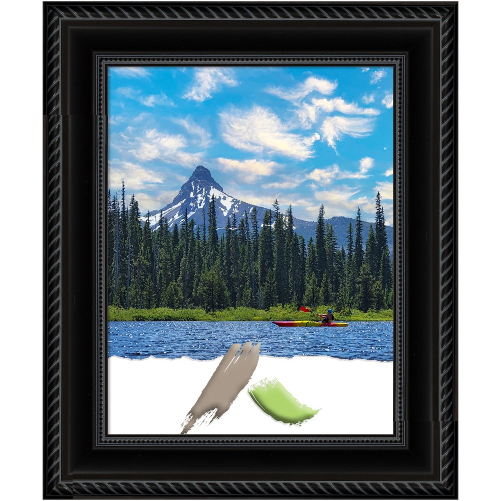 Amanti Art Corded Picture Frame, 15in x 18in, Opening Size 11in x 14in, Black MPN:A42708297080