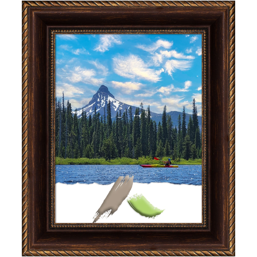 Amanti Art Corded Picture Frame, 15 x 18in, Opening Size 11in x 14in, Bronze MPN:A42708297081