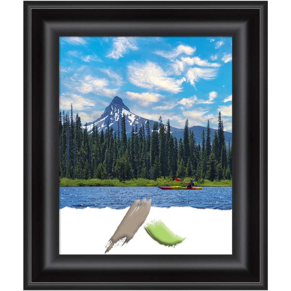 Amanti Art Picture Frame, Opening Size 16in x 20in, 22in x 26in, Grand Black MPN:A42708297215