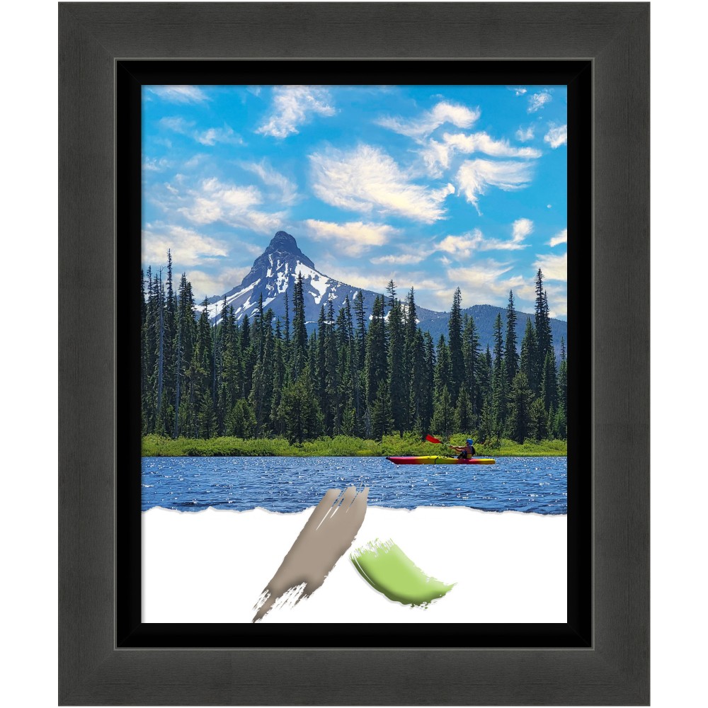 Amanti Art Picture Frame, Opening Size 16in x 20in, 21in x 25in, Tuxedo Black MPN:A42708297248