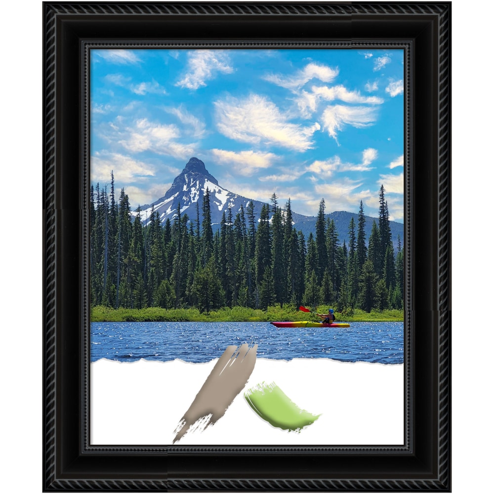 Amanti Art Corded Picture Frame, 20in x 24in, Opening Size 16in x 20in, Black MPN:A42708297295