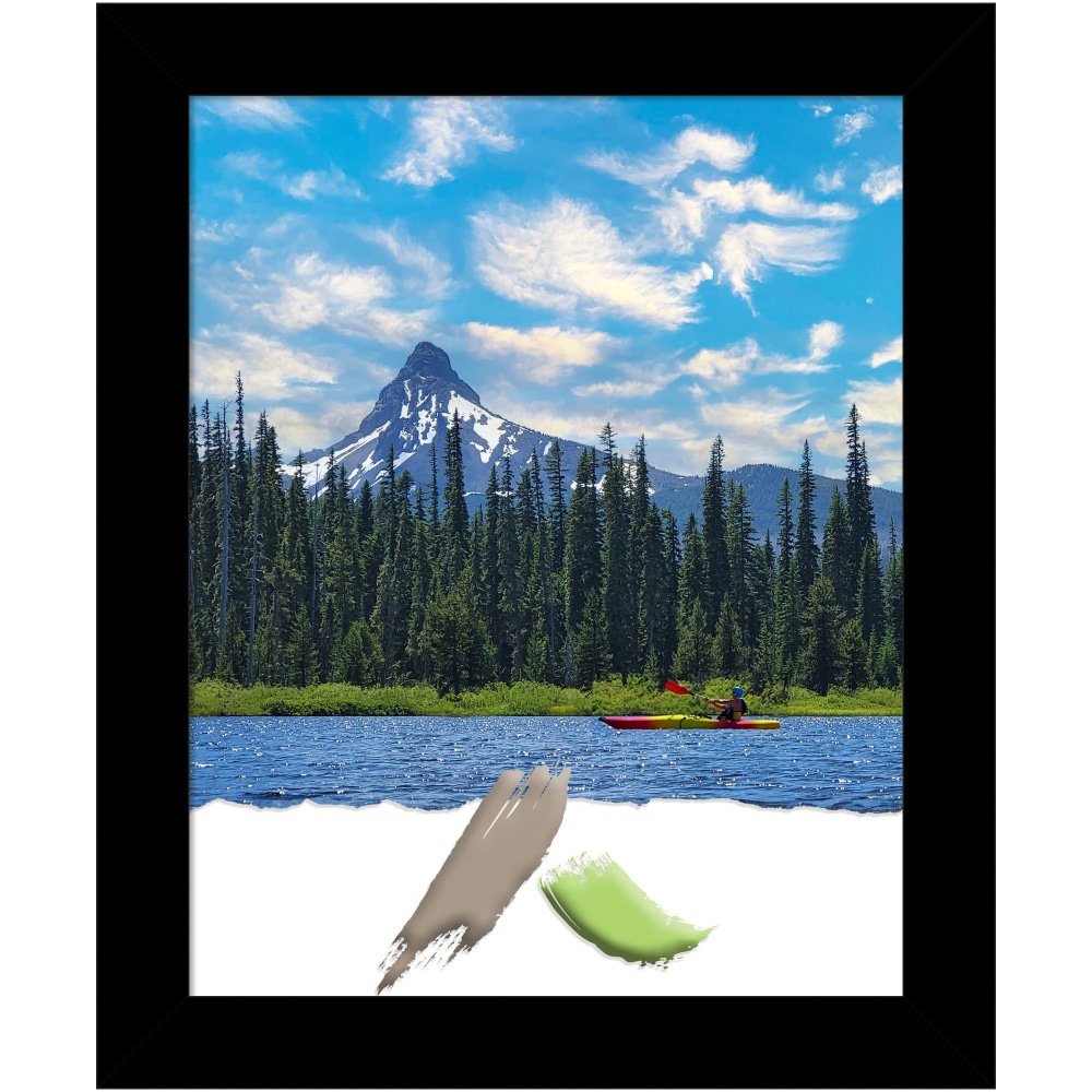 Amanti Art Picture Frame, 19in x 23in, Opening Size 16in x 20in, Brushed Black MPN:A42708297343