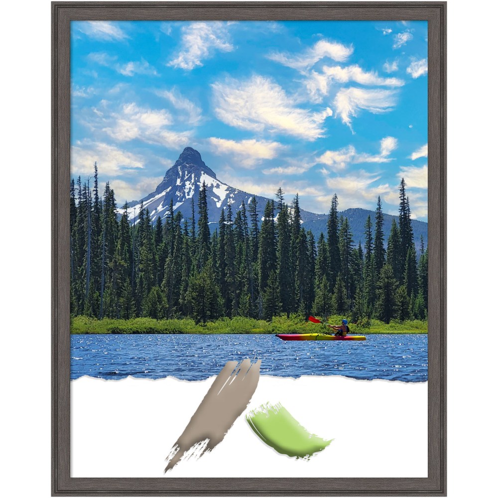 Amanti Art Florence Picture Frame, 24in x 30in, Opening Size 22in x 28in, Pewter MPN:A42708298292