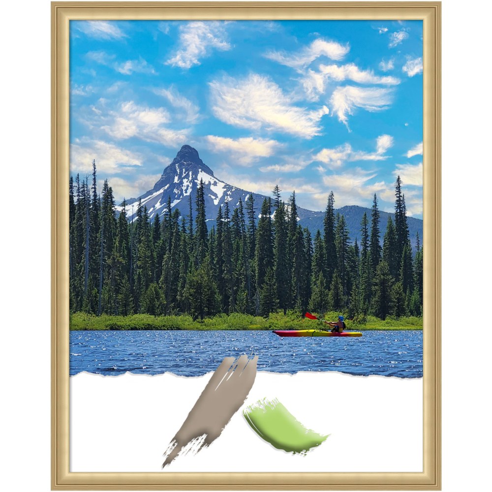 Amanti Art Florence Picture Frame, 24in x 30in, Opening Size 22in x 28in, Gold MPN:A42708298293