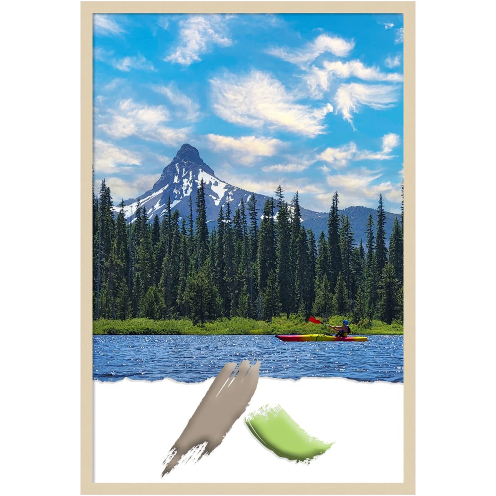 Amanti Art Wood Picture Frame, Opening Size 24in x 36, 25in x 37in, Svelte Natural MPN:A42708298343