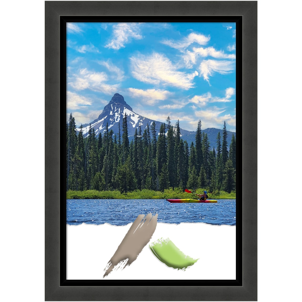 Amanti Art Picture Frame, Opening Size 24in x 36in, 29in x 41in, Tuxedo Black MPN:A42708298419