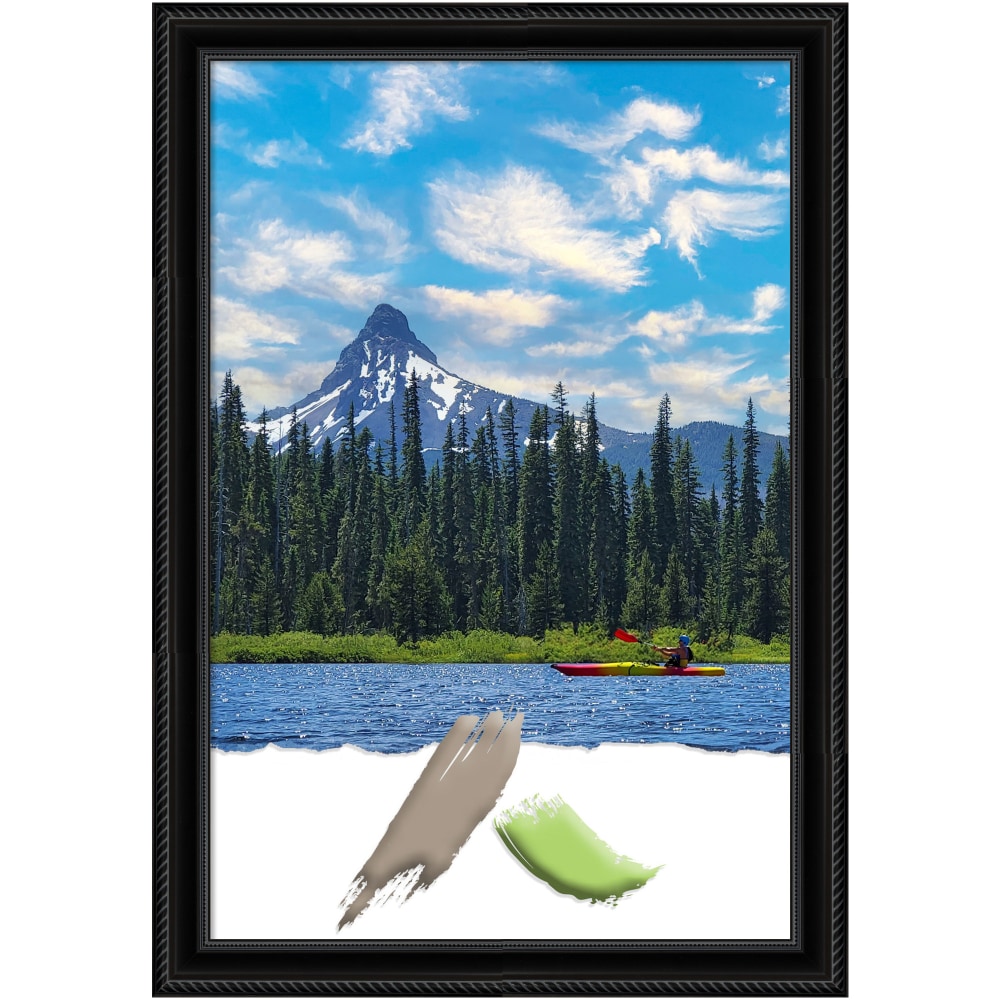 Amanti Art Corded Picture Frame, 28in x 40in, Opening Size 24in x 36in, Black MPN:A42708298466