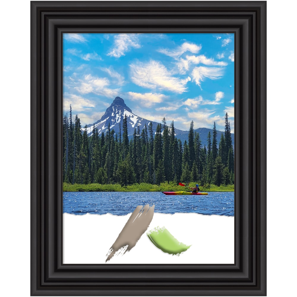 Amanti Art Colonial Picture Frame, 24in x 30in, Opening Size 18in x 24in, Black MPN:A42708299076