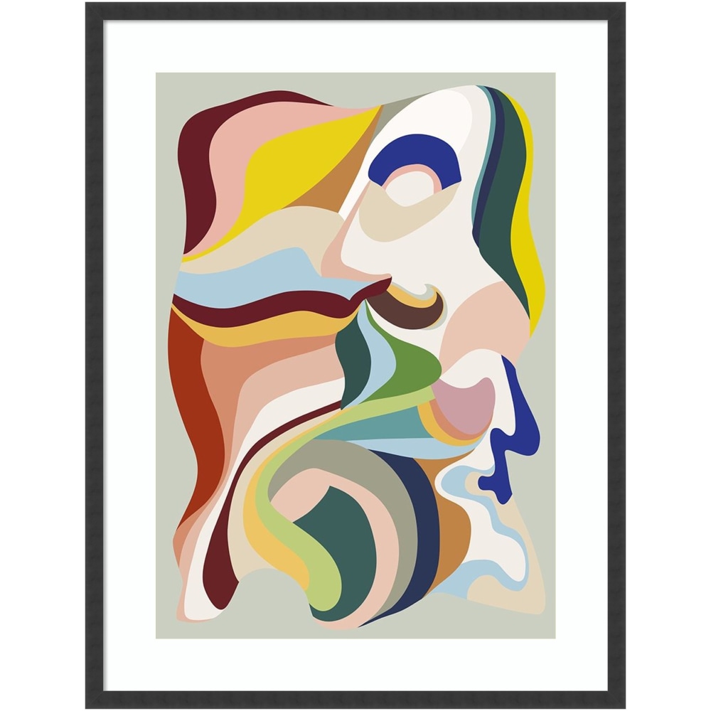 Amanti Art Born Again 2 by Design Fabrikken Wood Framed Wall Art Print, 39inH x 30inW, Black MPN:A42704965216