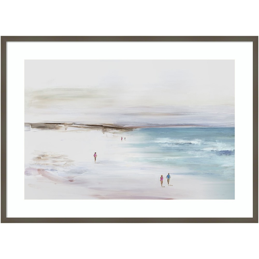Amanti Art Summer Solitude III by Allison Pearce Wood Framed Wall Art Print, 41inW x 30inH, Gray MPN:A42705536988