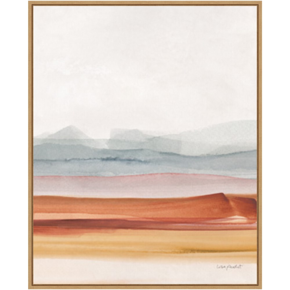 Amanti Art Sierra Hills 02 by Lisa Audit Framed Canvas Wall Art Print, 28inH x 23inW, Maple MPN:A42707093827