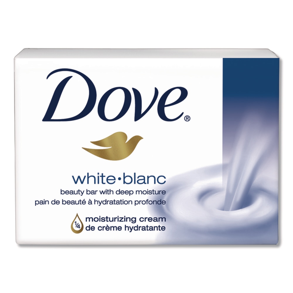 Dove Moisturizing Bar Soap, Pleasant Scent, 3.15 oz, 48/Carton MPN:CB370944