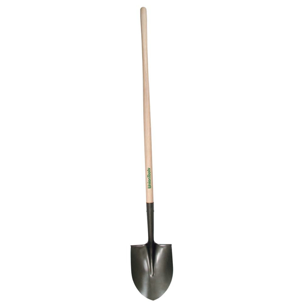 Union Tools Round Point Shovel, 9 1/4in Width Blade MPN:760-40191