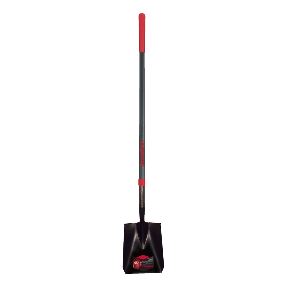 Square Point Transfer Shovel, 12 in L x 9.5 in W blade, 48 in Fiberglass Straight; Cushion Grip Handle MPN:760-44000