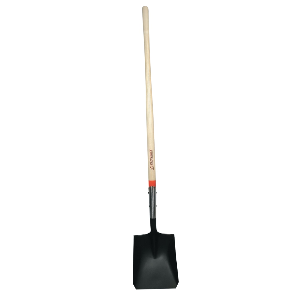 Square Point Transfer Shovel, 12 in L x 9.5 in W Blade, #2, 48 in L North American Hardwood Straight Handle MPN:760-44101
