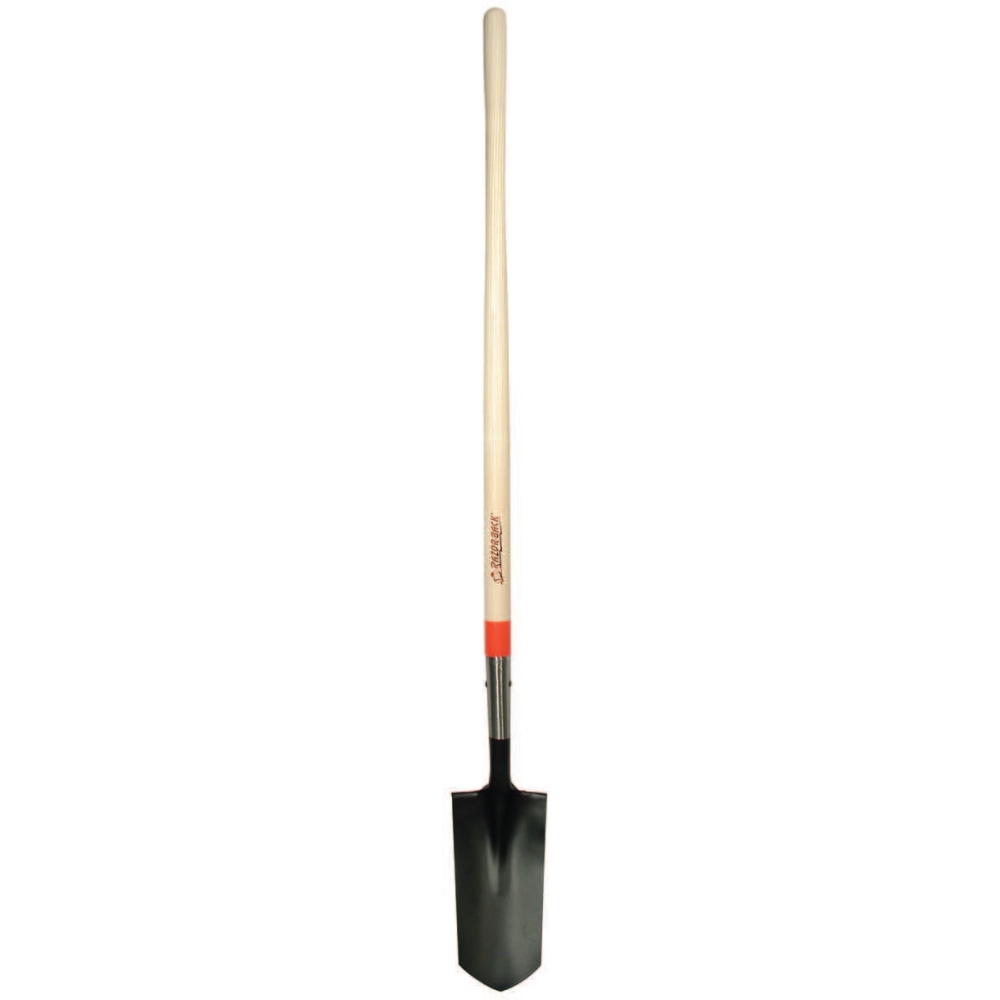 Trenching/Ditching Shovel, 11-1/2 in L x 5 in W Open-Back/Reversed Step Blade, 48 in L White Ash Handle MPN:760-47115