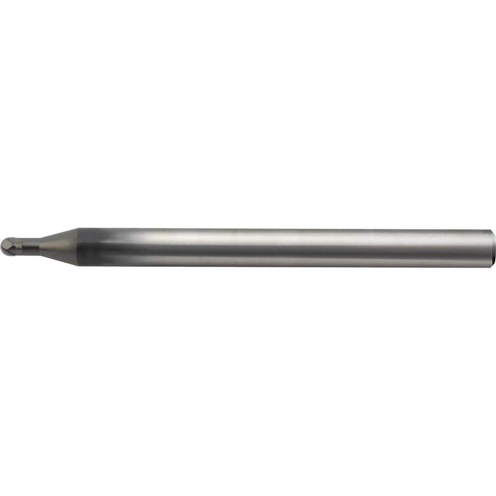 Ball End Mill: 2 Flute, Solid Carbide MPN:2443155