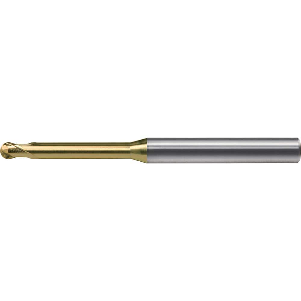 Ball End Mill: 2 Flute, Solid Carbide MPN:2455151