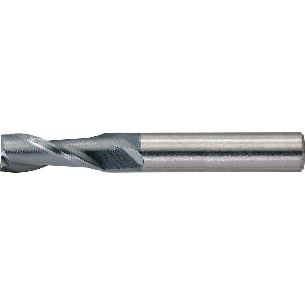 Square End Mill: 4.30 mm Dia, 11.00 mm LOC, 2 Flute, Solid Carbide MPN:2465041