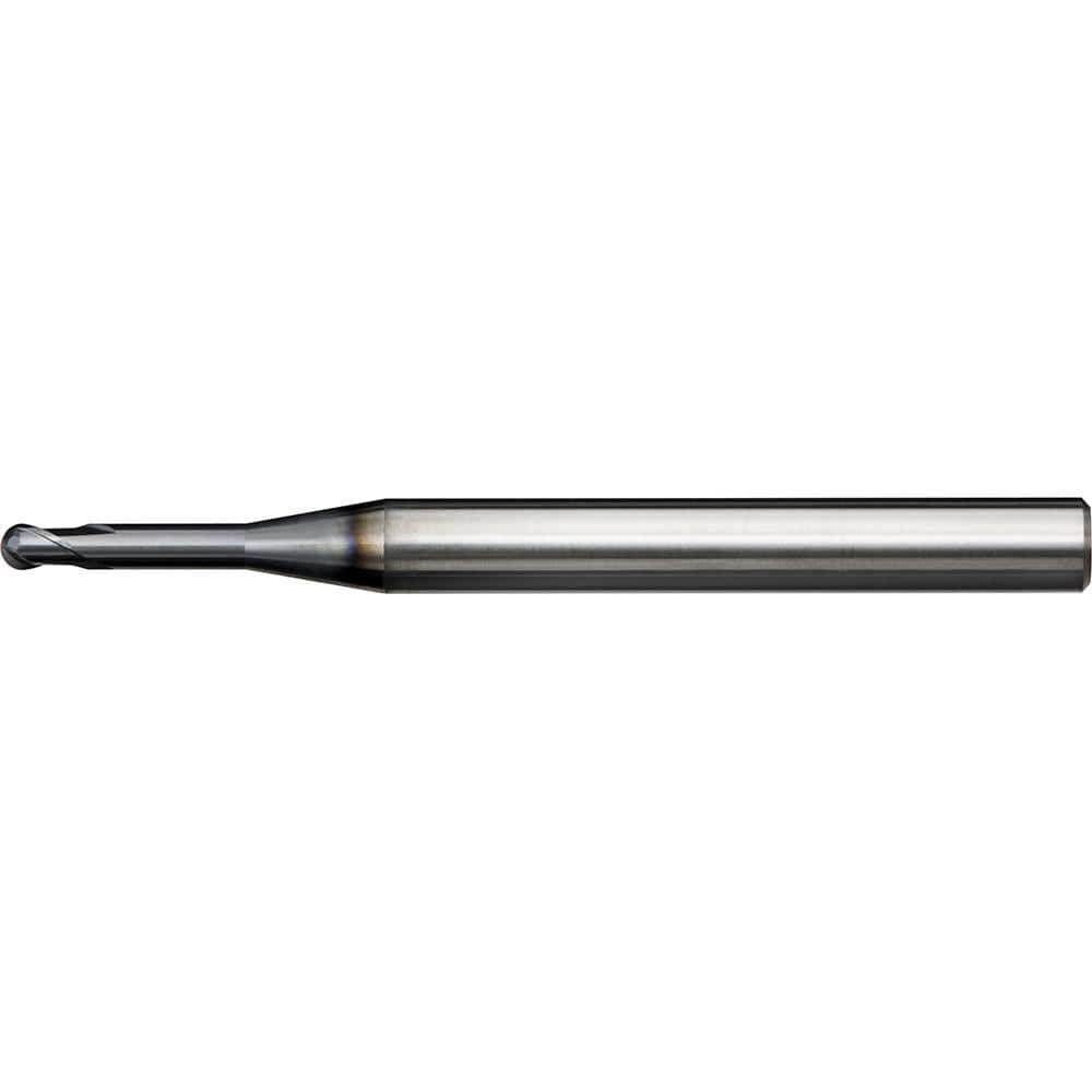 Ball End Mill: 2 Flute, Solid Carbide MPN:2787804