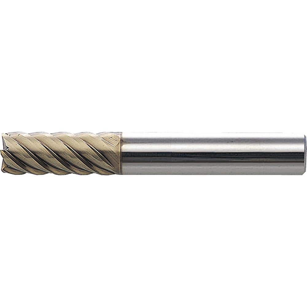 Square End Mill: 6.00 mm Dia, 26.00 mm LOC, 6 Flute, Solid Carbide MPN:2866061