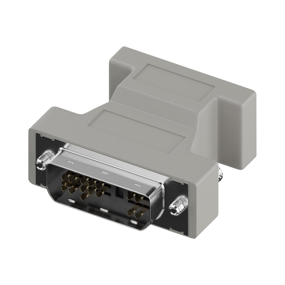 UNC Group - Adapter - DVI-A (M) to HD-15 (VGA) (F) - thumbscrews MPN:DVIAM-SVGAF-ADPT