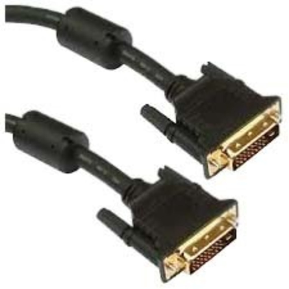 Unirise DVI cable - dual link - DVI-D (M) to DVI-D (M) - 6 ft MPN:DVID-MM-06F