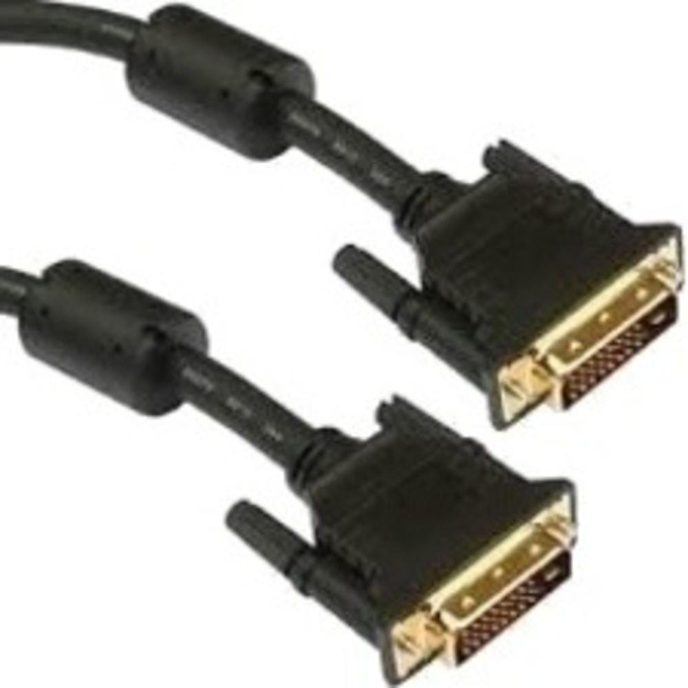 UNC Group - DVI cable - dual link - DVI-D (M) to DVI-D (M) - 7.62 m - thumbscrews MPN:DVID-MM-25F
