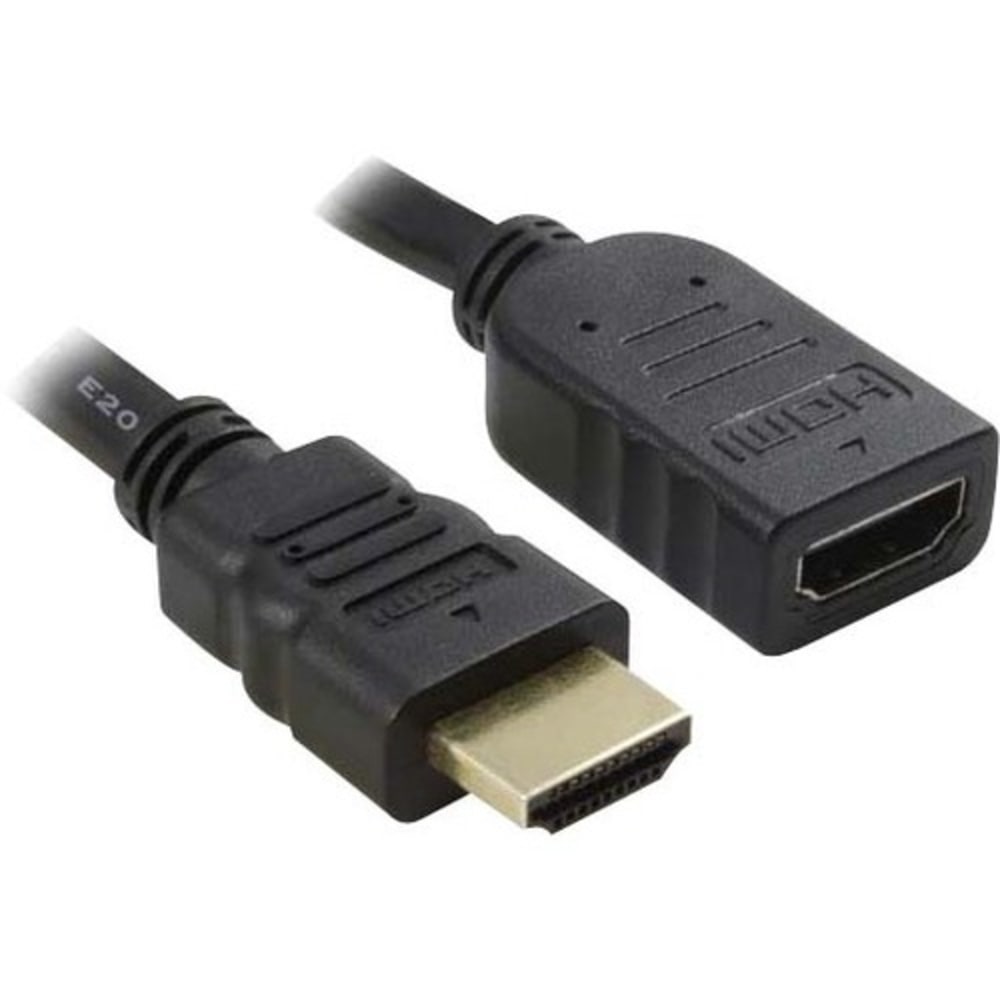 Unirise HDMI Extension Audio/Video Cable with Ethernet - 6 ft HDMI A/V Cable - HDMIMF06F MPN:HDMI-MF-06F