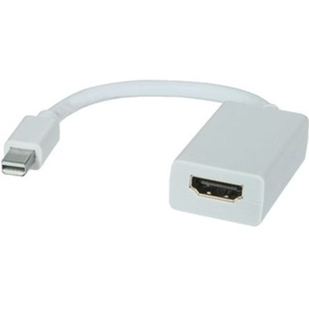 Unirise Mini DisplayPort/HDMI Audio/Video Cable - 6.50in HDMI/Mini DisplayPort A/V Cable - MDPHDMI06IADPT MPN:MDPHDMI-06I-ADPT