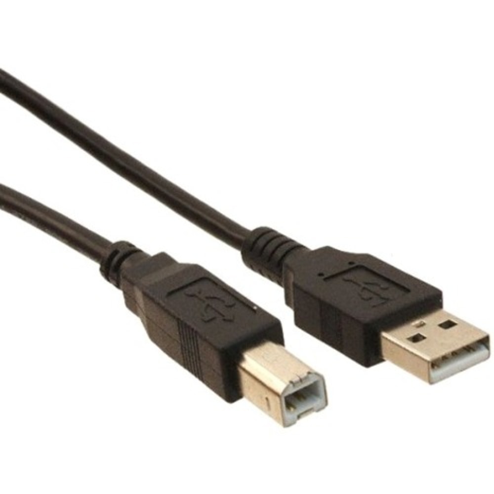 Unirise USB Data Transfer Cable - USB Data Transfer Cable - First End: 4-pin USB Type A - Male MPN:USB-AB-15F