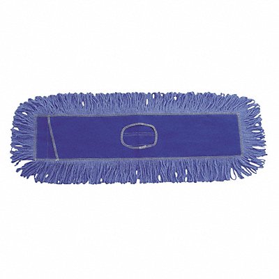 Dust Mop Head Blue Cotton/Synthetic MPN:UNS 1124