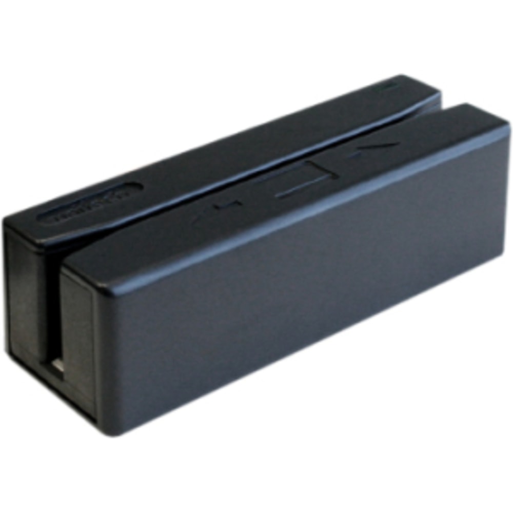 Unitech MS246 - Magnetic card reader (Tracks 1, 2 & 3) - USB - black MPN:MS246