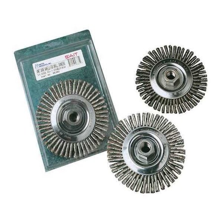 SAIT 06382 Pipeline/Stringer Bead Brushes (Stainless Steel), 5