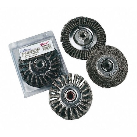 SAIT 06445 Pipeline/Stringer Bead Brushes (Stainless Steel), 4