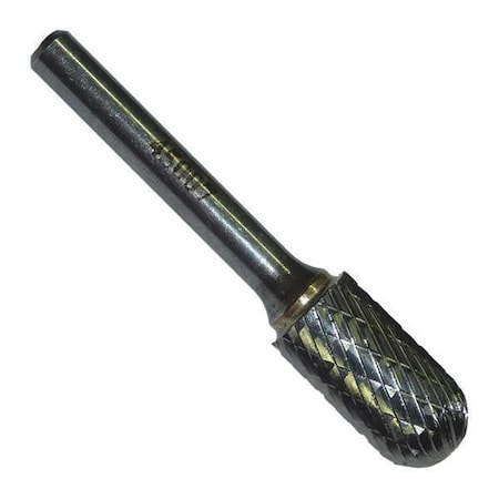 SAIT 45006 Double Cut (Alternate Cut) Carbide Burs, Type SC3, 3/8