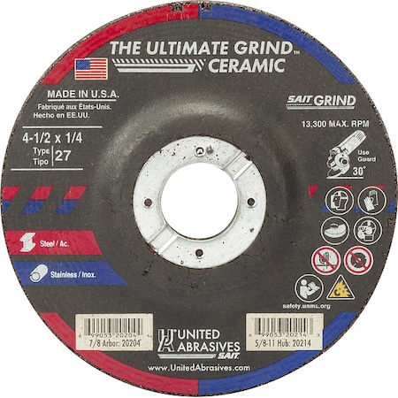 Abrasive Grinding Wheel MPN:20204