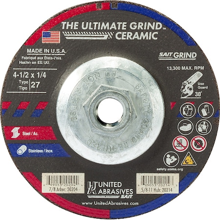 Abrasive Grinding Wheel MPN:20214
