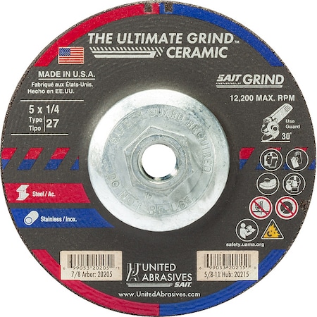 Abrasive Grinding Wheel MPN:20215