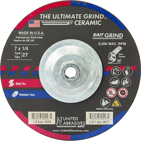 Abrasive Grinding Wheel MPN:20217